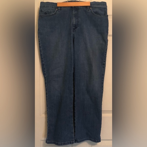 Gloria Vanderbilt Amanda Jeans Size 18 Short EUC - Picture 3 of 10